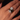 wellness oura ring stacked with diamond rings