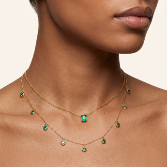 Frey by Psylish - Emerald Necklaces