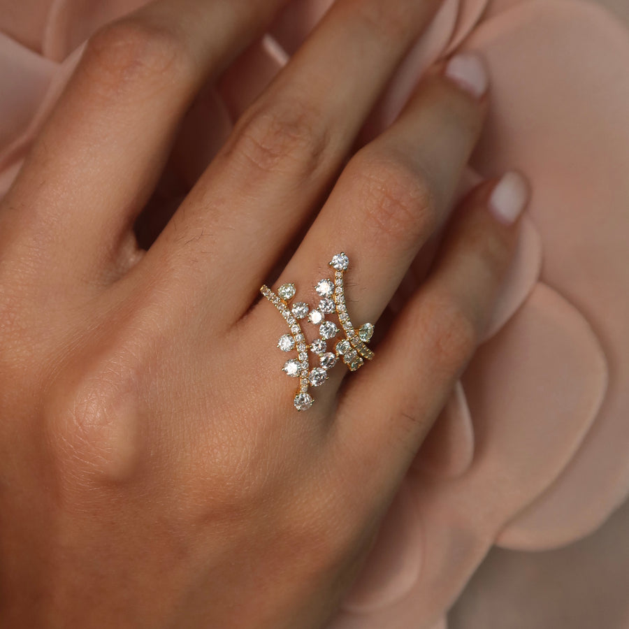 Leia Diamond Ring - Psylish