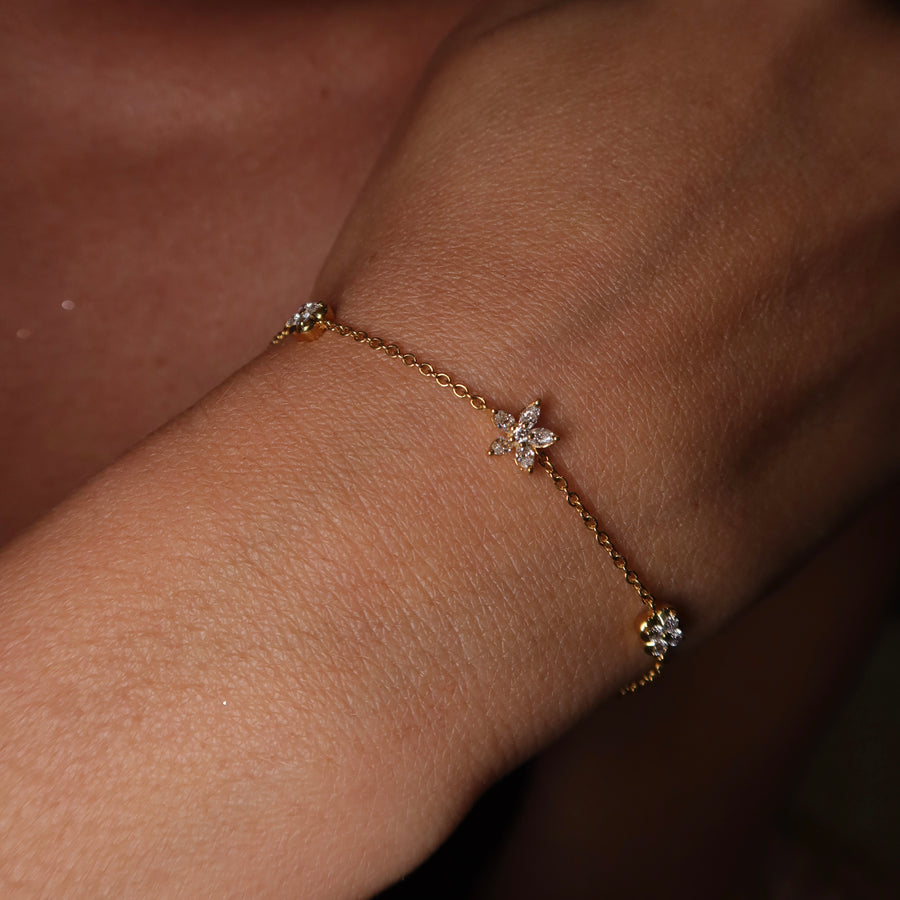 Cleo Diamond Bracelet - Psylish