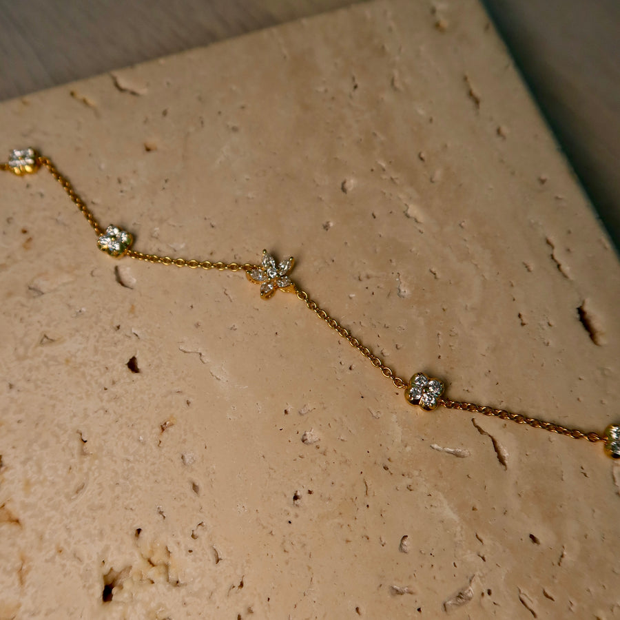 Cleo Diamond Bracelet - Psylish