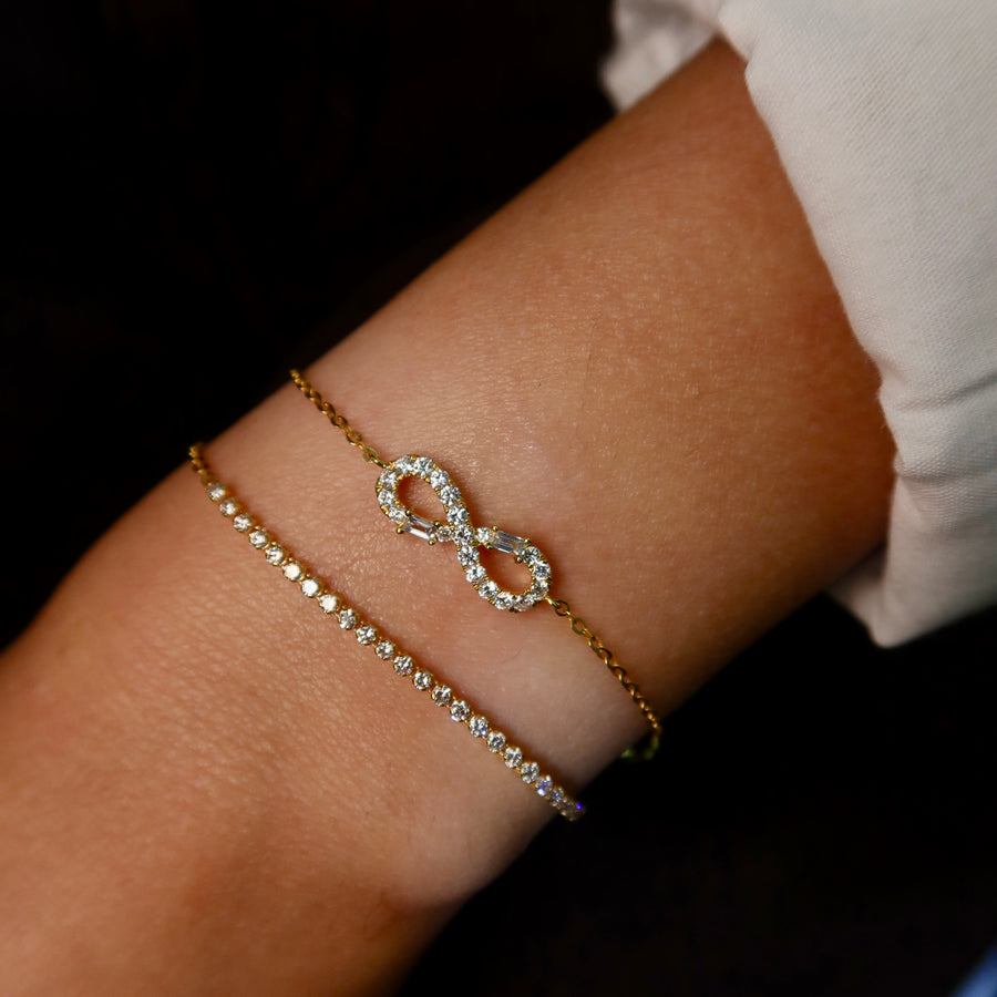 Brynn Diamond Tennis Bracelet