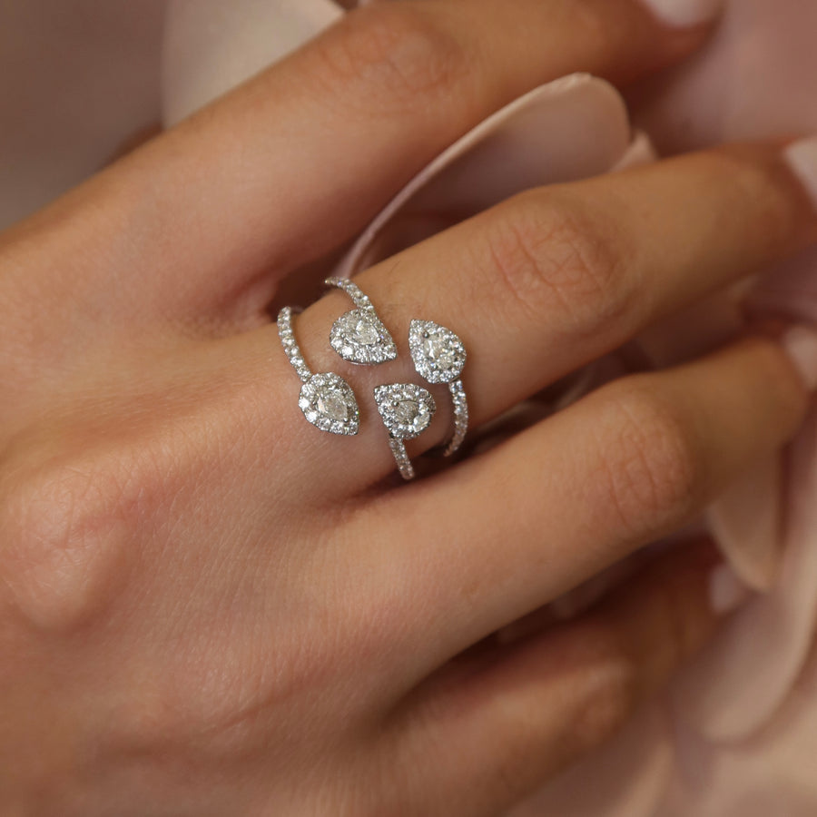Arietta Diamond Ring - Psylish
