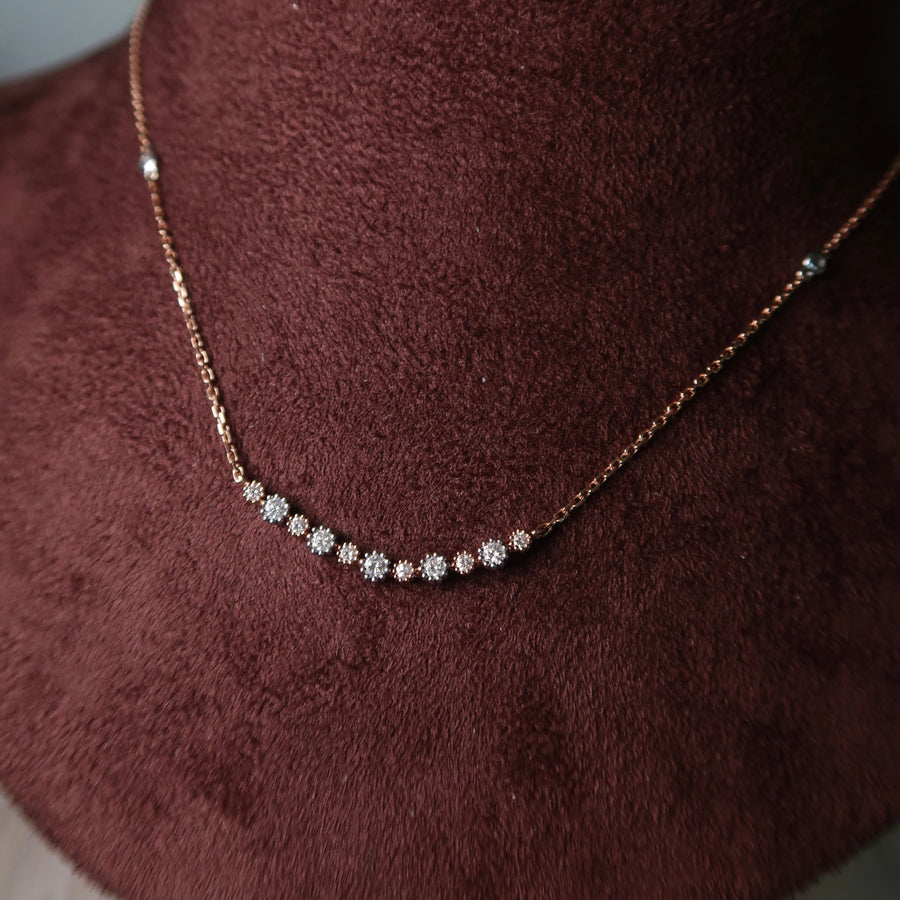 Ava Diamond Necklace - Psylish