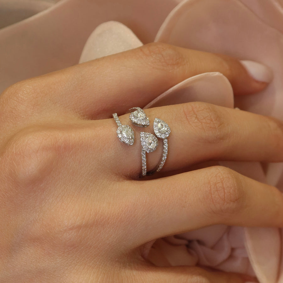 Arietta Diamond Ring - Psylish