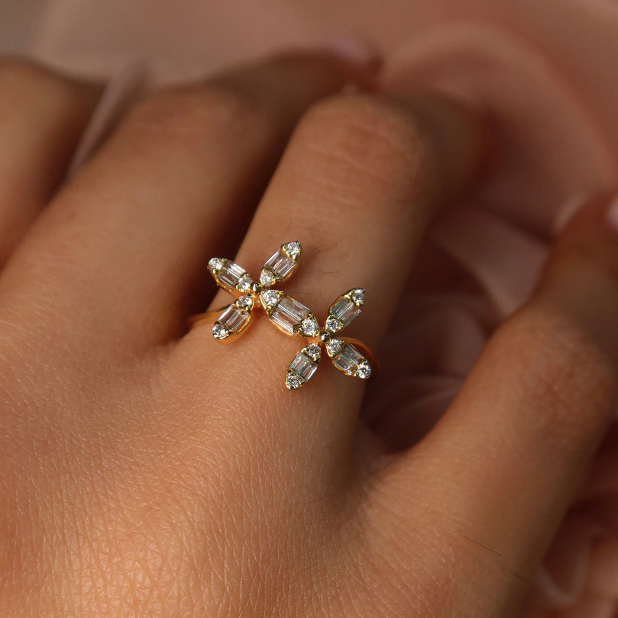 Chloris Diamond Ring - Psylish