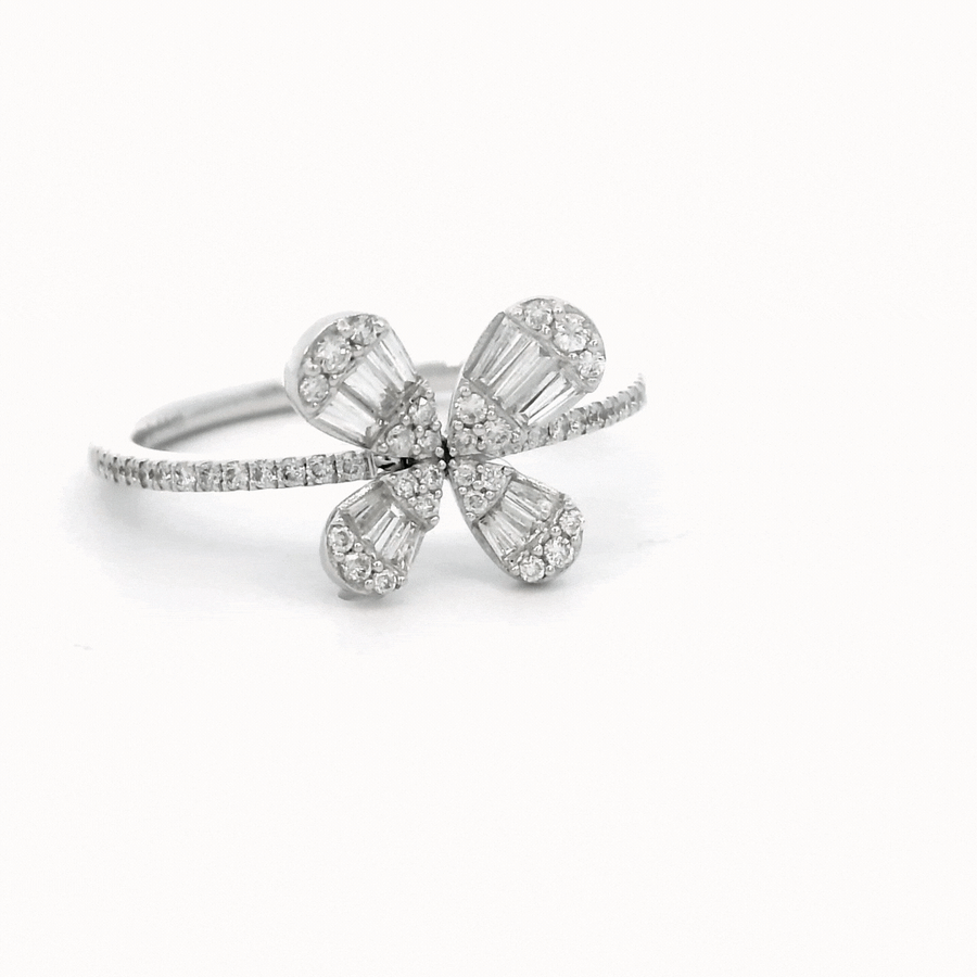 Abundance Butterfly Diamond Ring - Psylish