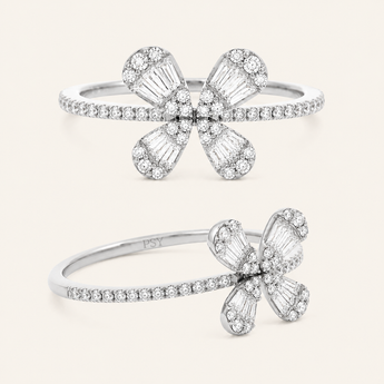 Abundance Butterfly Diamond Ring - Psylish
