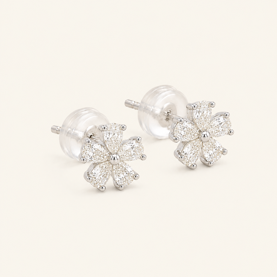 Anne Fleur Diamond Earrings - Psylish