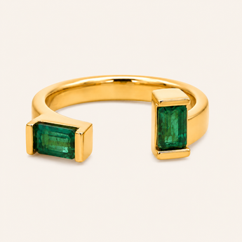 Aray Emerald Ring - Psylish