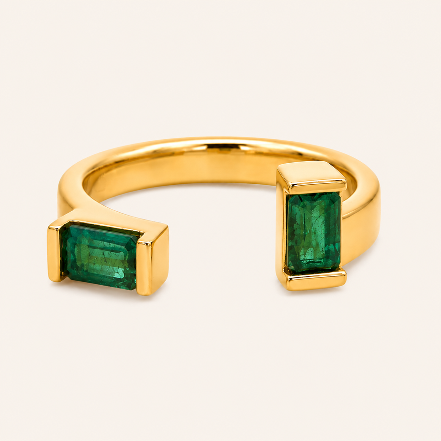 Aray Emerald Ring - Psylish