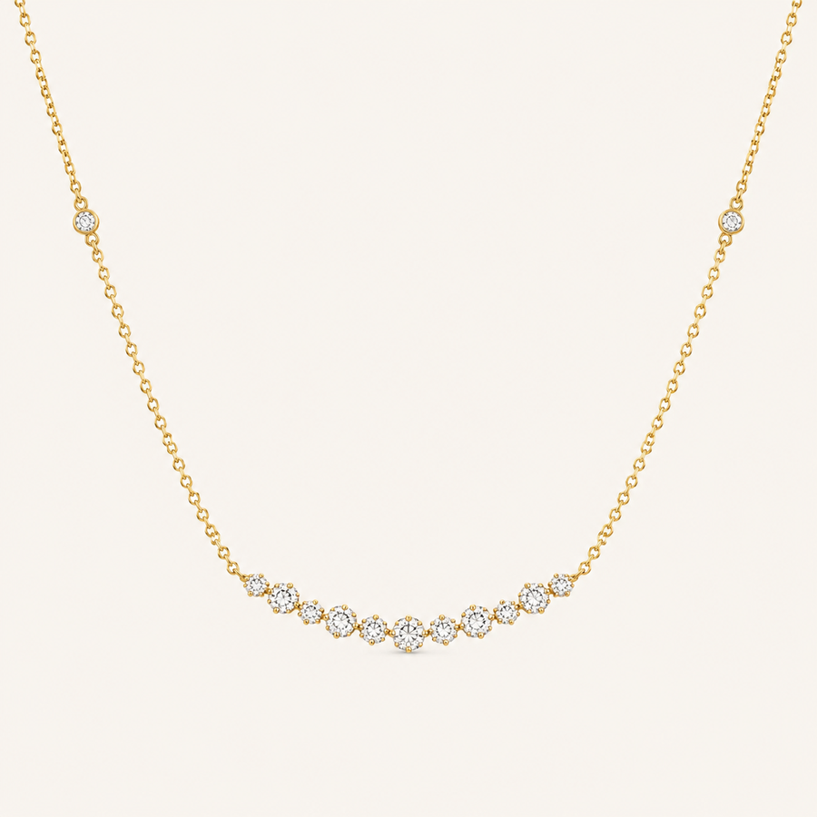 Ava Diamond Necklace - Psylish