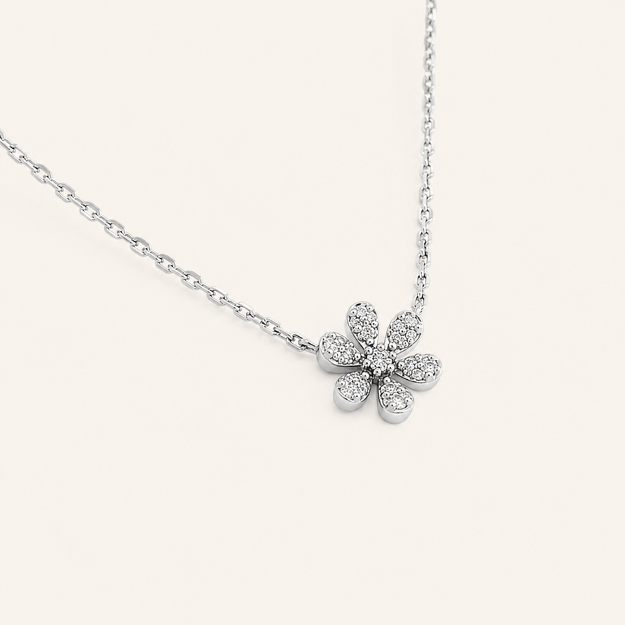 Lily Diamond Necklace - Psylish