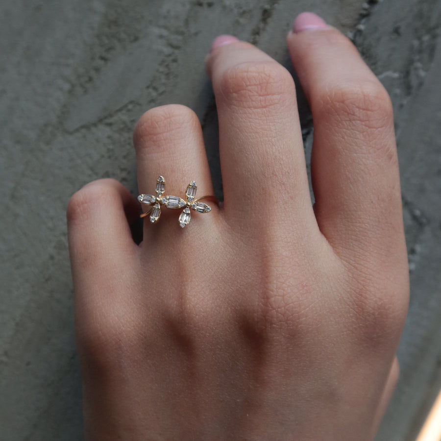 Chloris Diamond Ring - Psylish