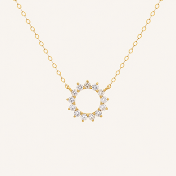 Circle of Life Diamond Necklace - Psylish