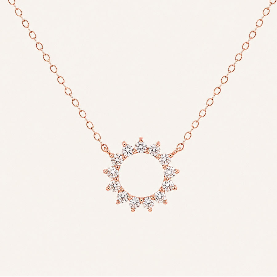 Circle of Life Diamond Necklace - Psylish