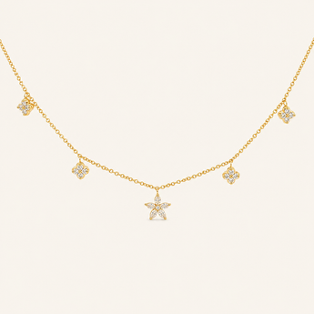 Cleo Diamond Necklace - Psylish