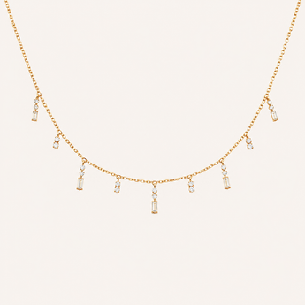 Diamond Drip Necklace - Psylish