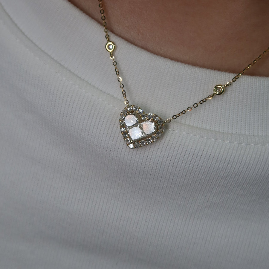 Emily Diamond Necklace - Psylish