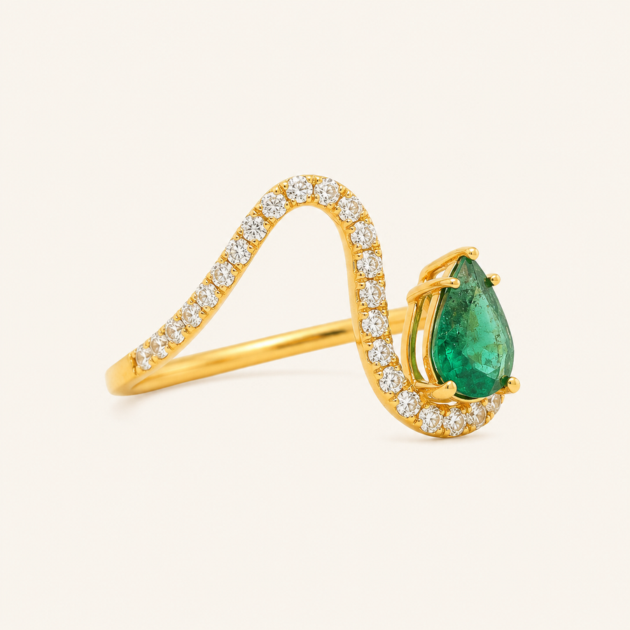Feyre Emerald Ring - Psylish
