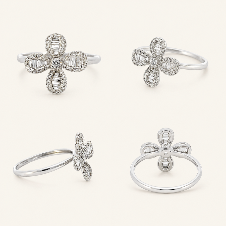 Floro Diamond Ring - Psylish