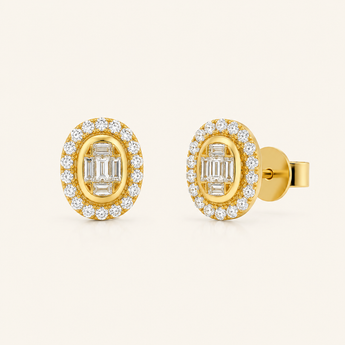 Ollie Diamond Studs - Psylish