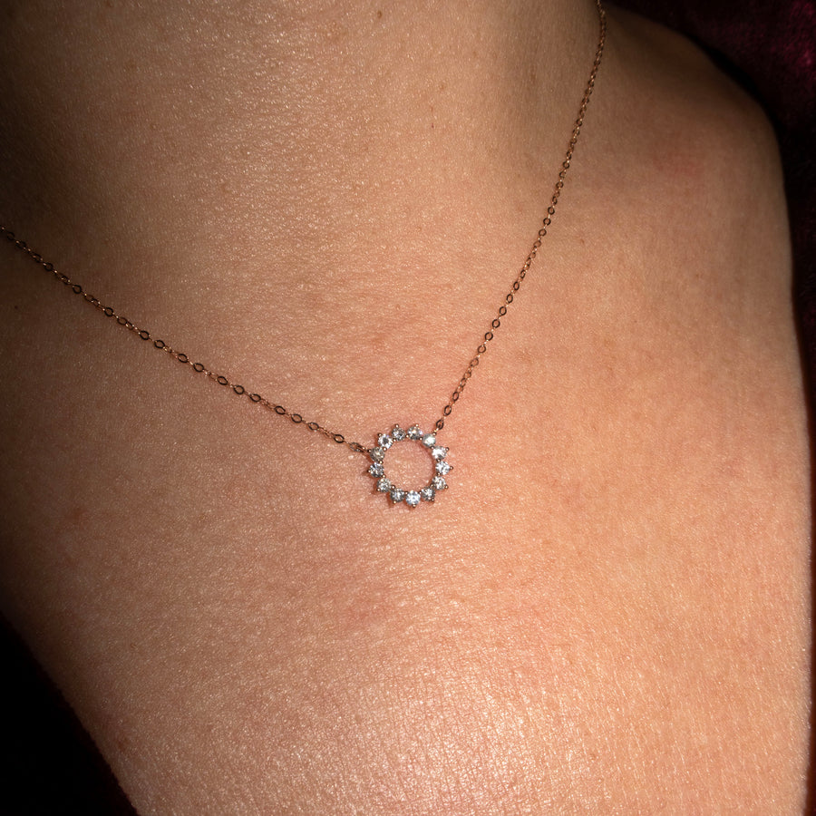 Circle of Life Diamond Necklace - Psylish