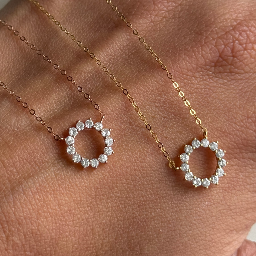 Circle of Life Diamond Necklace - Psylish