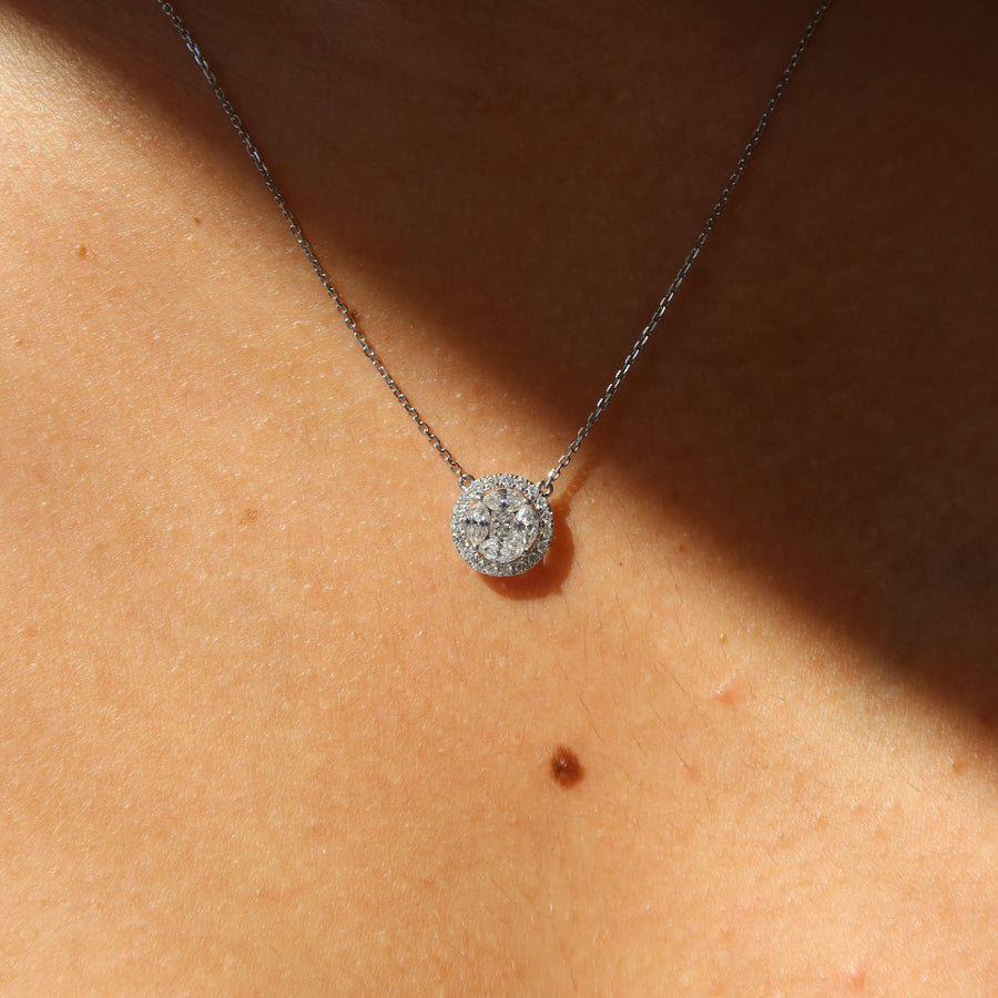 Alia Diamond Necklace - Psylish