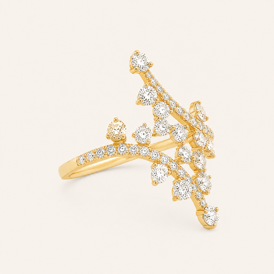 Leia Diamond Ring - Psylish