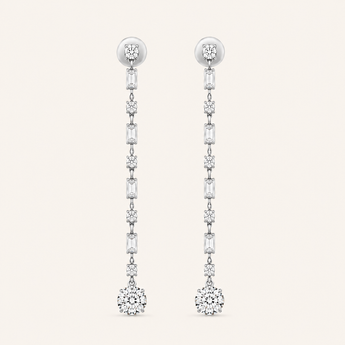 Lexy Diamond Earrings - Psylish