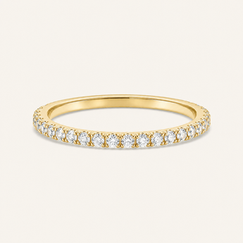 Lia White Sapphire Band Ring - Psylish