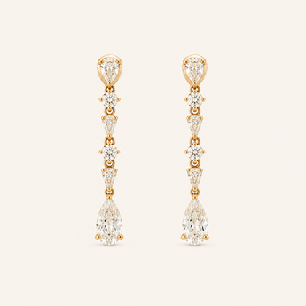 Maeve Diamond Earrings - Psylish