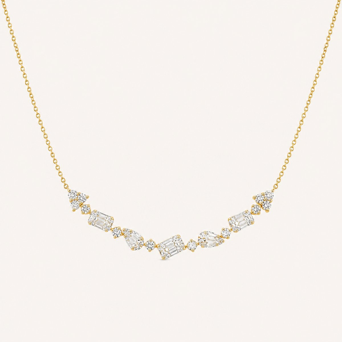 Mave Yellow Gold Necklace - Psylish