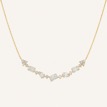 Mave Yellow Gold Necklace - Psylish