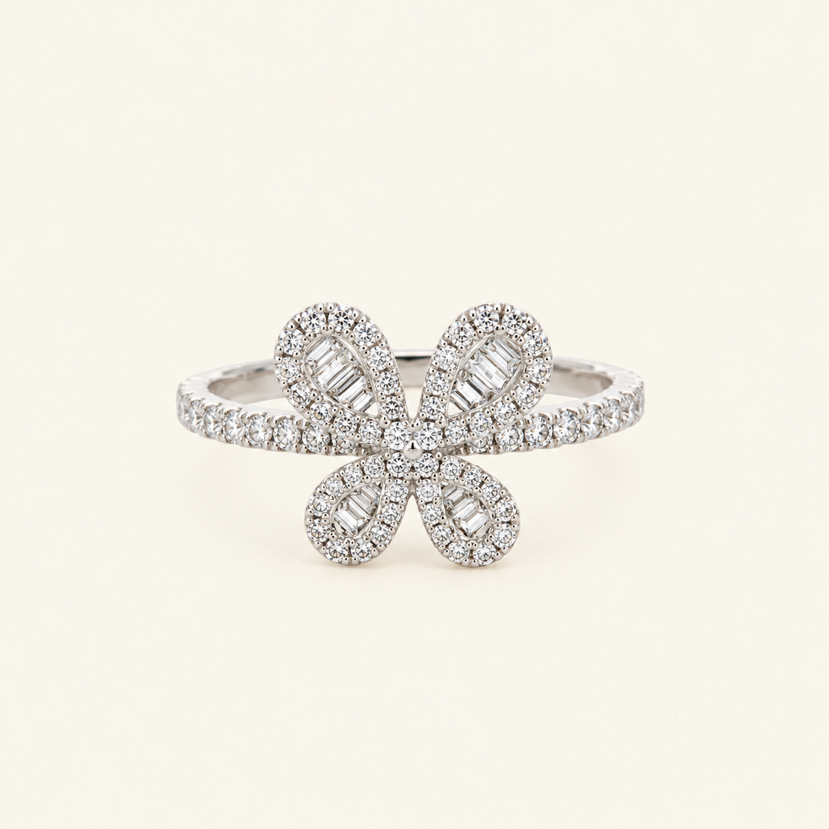 Nabi Butterfly Diamond Ring - Psylish