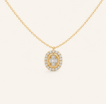 Ollie Diamond Necklace - Psylish