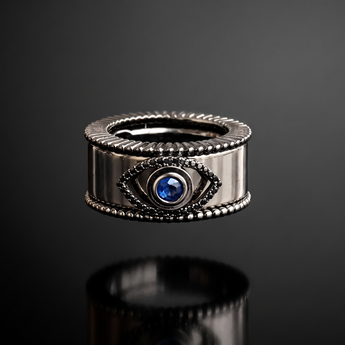 The Tichi Oura Ring Cap — Noir - Psylish