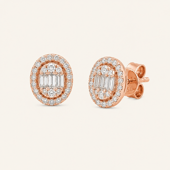 Ovo Diamond Earrings - Psylish