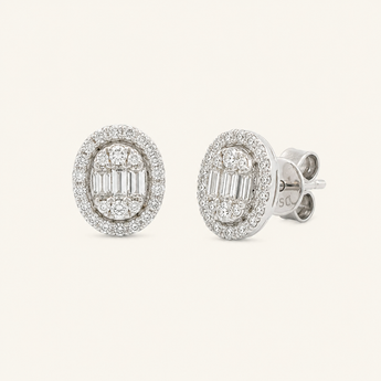 Ovo Diamond Earrings - Psylish