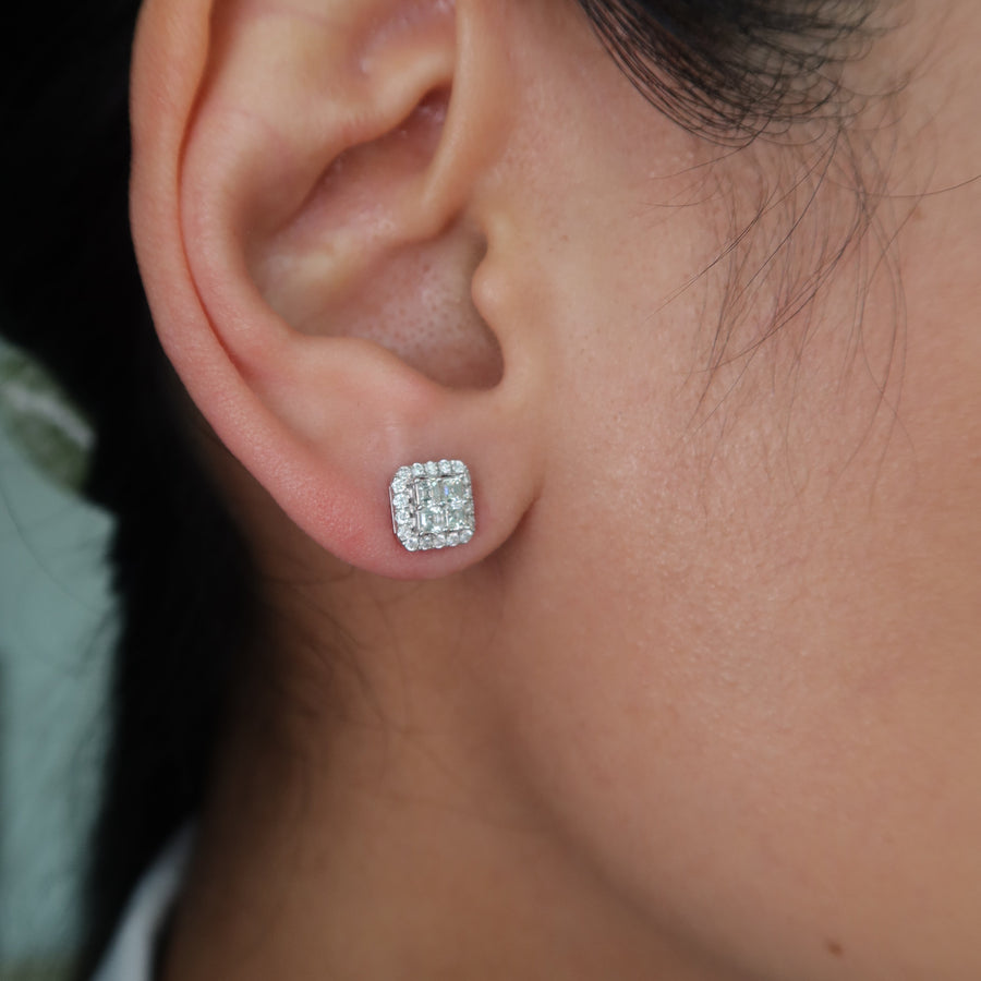 Prae Diamond Studs - Psylish
