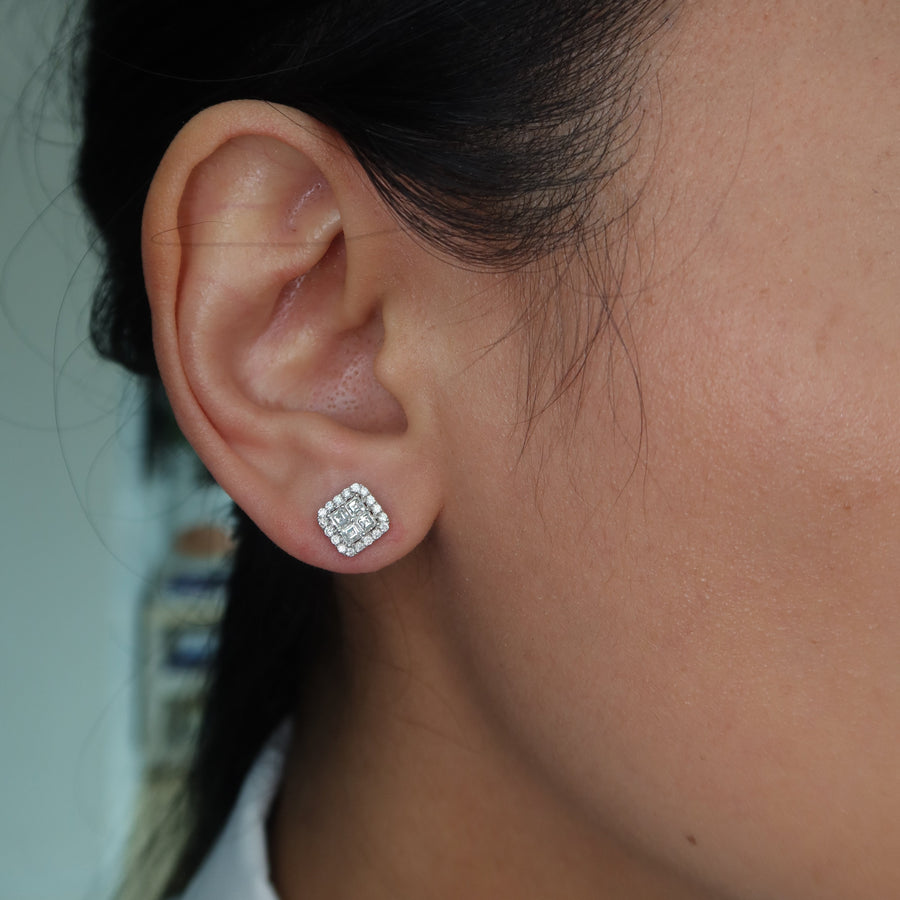 Prae Diamond Studs - Psylish