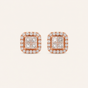 Prae Diamond Studs - Psylish