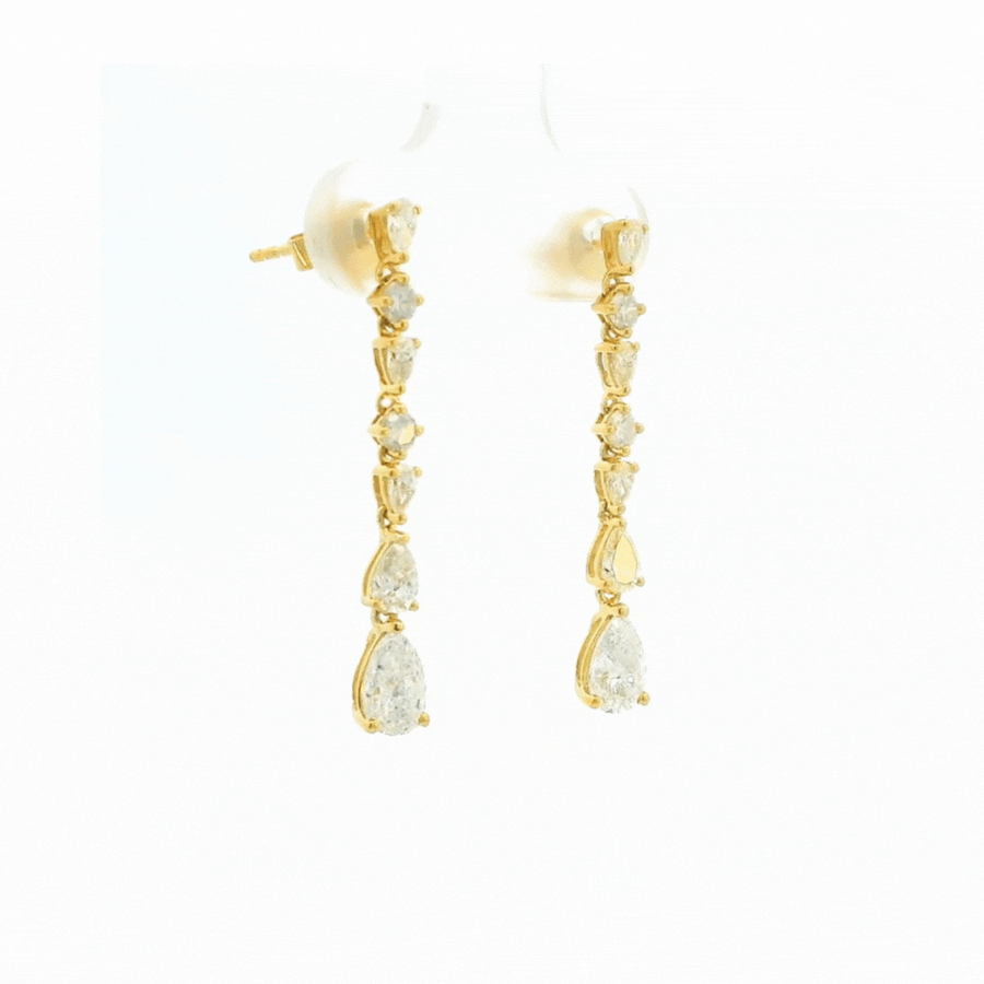 Maeve Diamond Earrings - Psylish