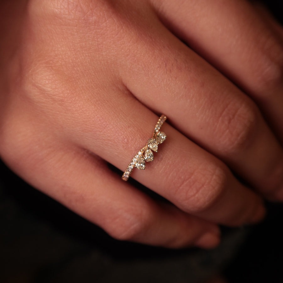 Drew Petit Diamond Ring - Psylish