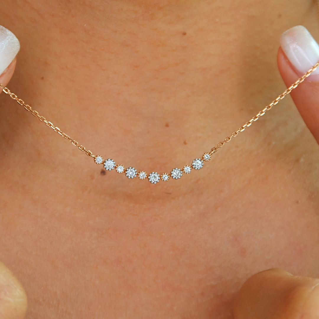 Ava Diamond Necklace - Psylish