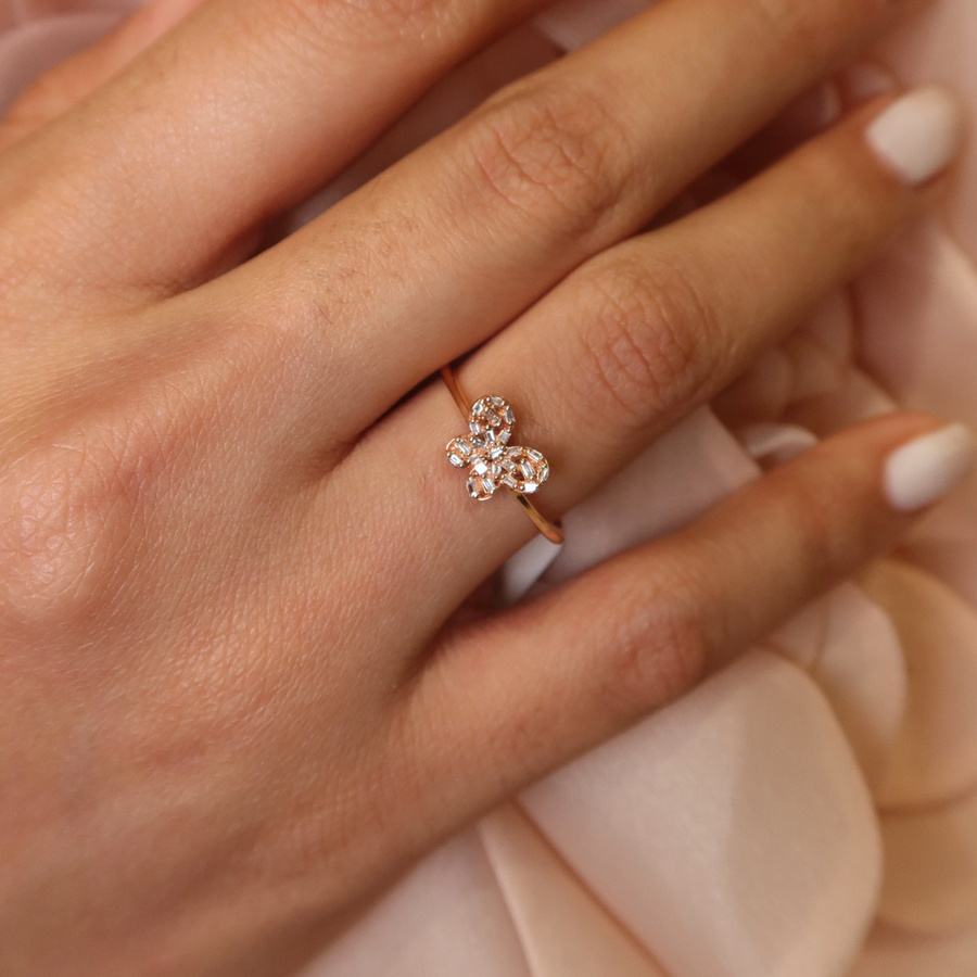 Yori Butterfly Diamond Ring - Psylish