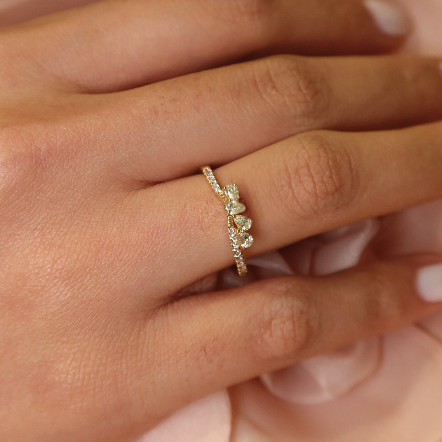Drew Petit Diamond Ring - Psylish