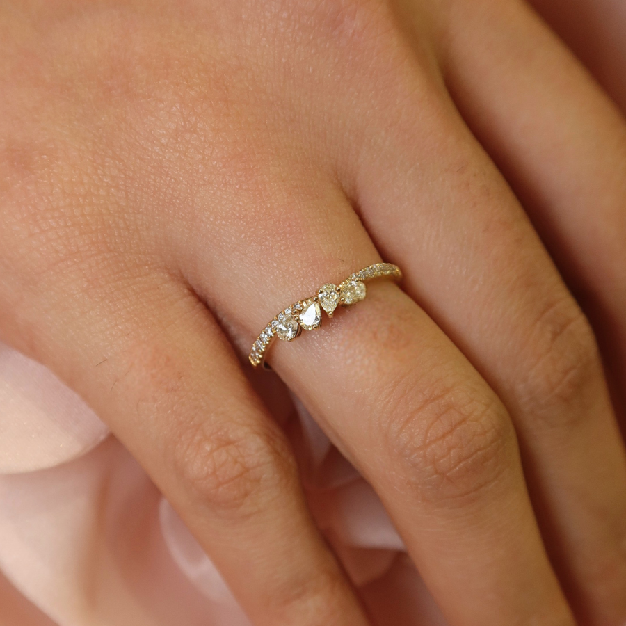 Drew Petit Diamond Ring - Psylish