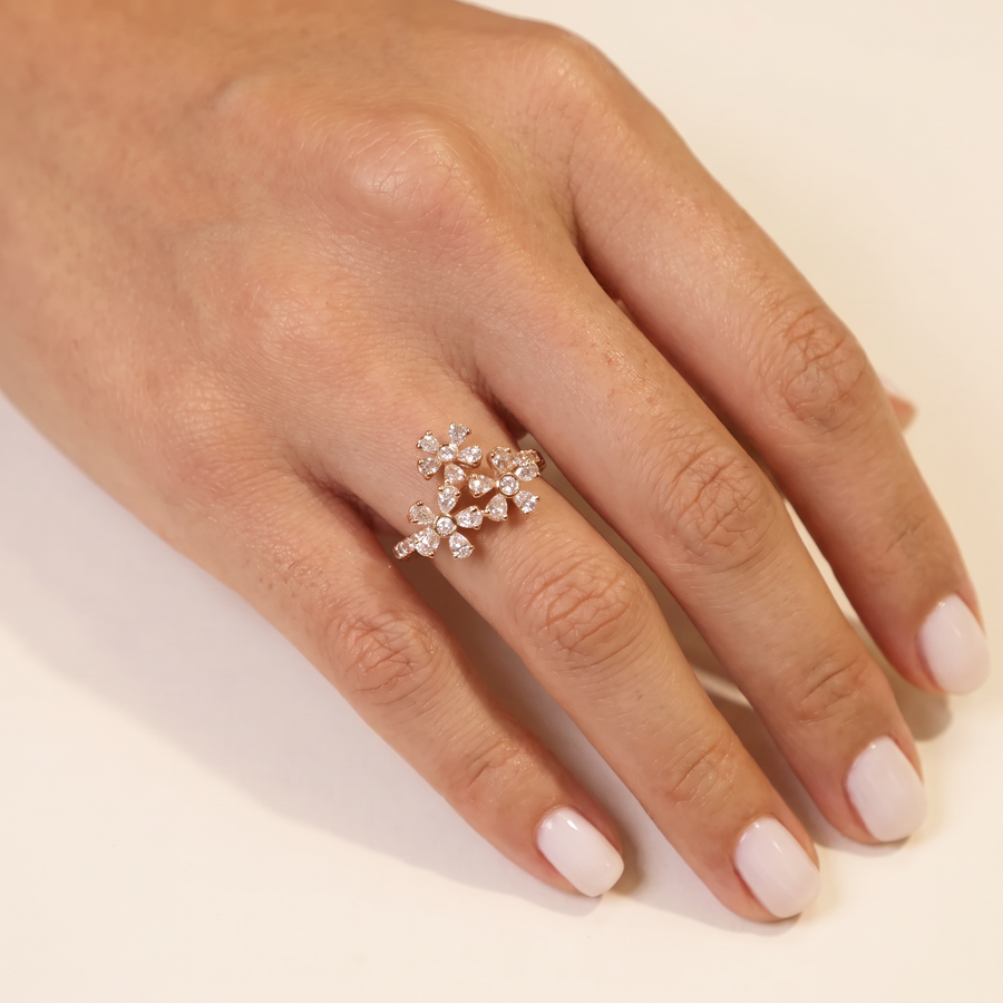 Raya Diamond Ring On Hand